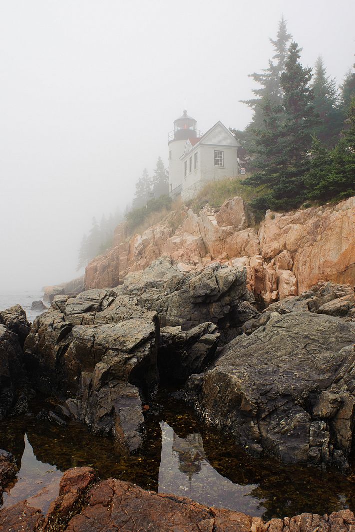 Bass Harbor Head Lighthouse, Bass Harbor, Maine, USA